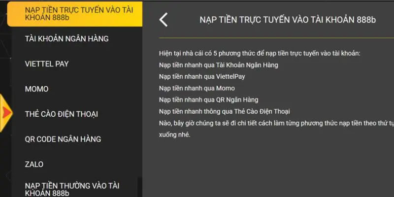 nap-tien-888b-bang-nhieu-phuong-thuc-quen-thuoc